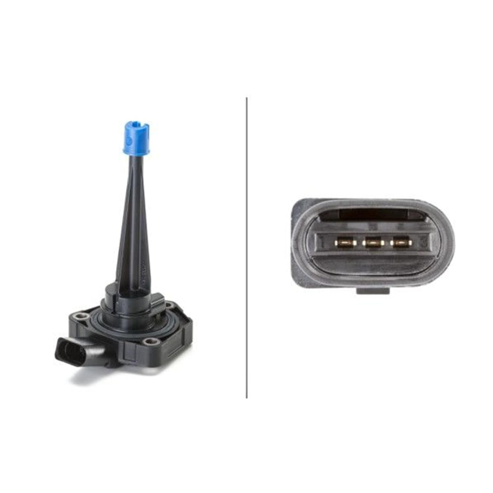 HELLA 6PR 013 680-061 Sensore, Livello olio motore, 3a... poli, con guarnizione | Compatibile con: AUDI A4 Allroad B8, A4 B8, A4 B8 Avant, A5, A5 Cabriolet, A5 Sportback, A6 C7, A6 C7 Avant, Q5