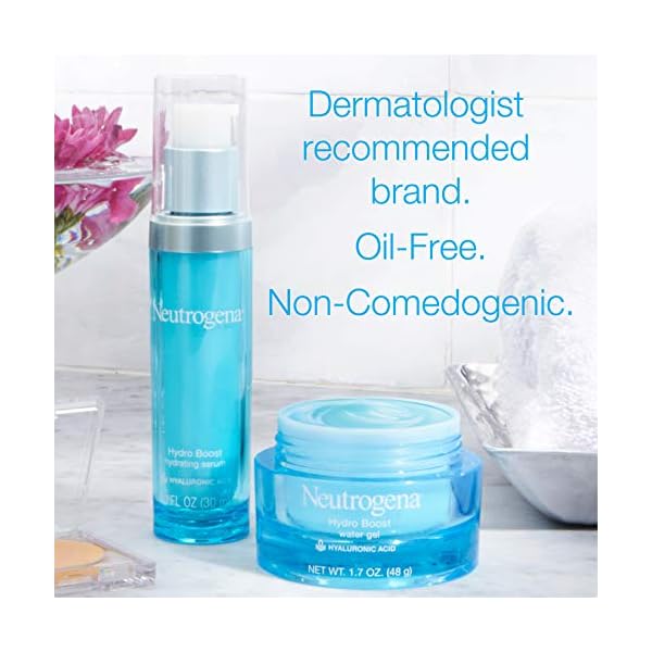 Neutrogena-Hydro-Boost-Hydrating-Hyaluronic-Acid-Serum-Oil-Free-and-Non-Comedogenic-Face-Serum-Formula-for-Glowing-Complexion-Oil-Free-Non-Comedogenic-1-fl-oz Neutrogena Hydro Boost Hydrating Hyaluronic Acid Serum, Oil-Free and Non-Comedogenic Formula for Glowing Complexion, 1 fl. oz
