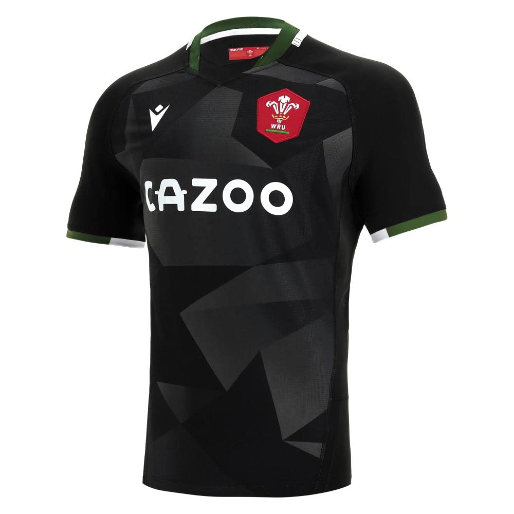 MacronUnisex Kids Welsh Rugby 2021/22 Junior Away Replica Shirt welsh rugby 2021/22 junior away replica shirt