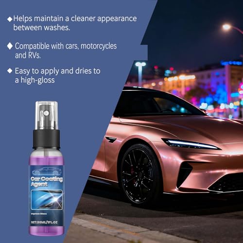Spray de Cerámica 3 en 1 para Autos, Cera y Pulidor miniatura 7