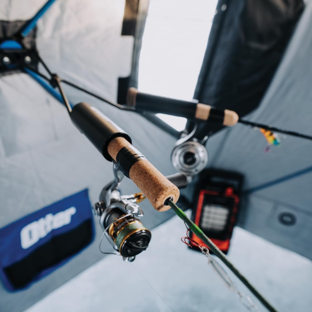 OTTER Outdoors Universal Hub Accessory Pack - Multi Shelf, Dual Cup Holder, Dual Rod Holder, (2) Rattle Reels