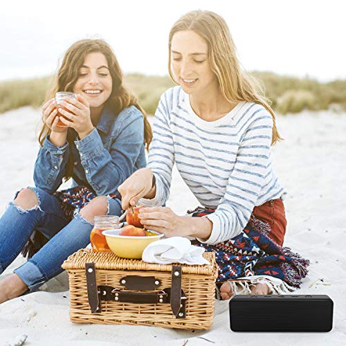 Bluetooth Speakers - Vanzon X5 Pro Portable Wireless Speaker V5.0 with 20W Loud Stereo Sound, TWS, IPX7 Waterproof & 24H Playtime, Suitable for Home, Travel and Outdoors - Thumbnail 7
