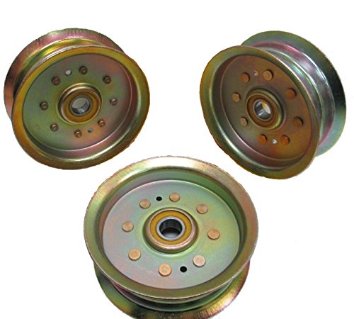 SET OF THREE Replacement OEM John Deere Flat Idler Pulley GY20629