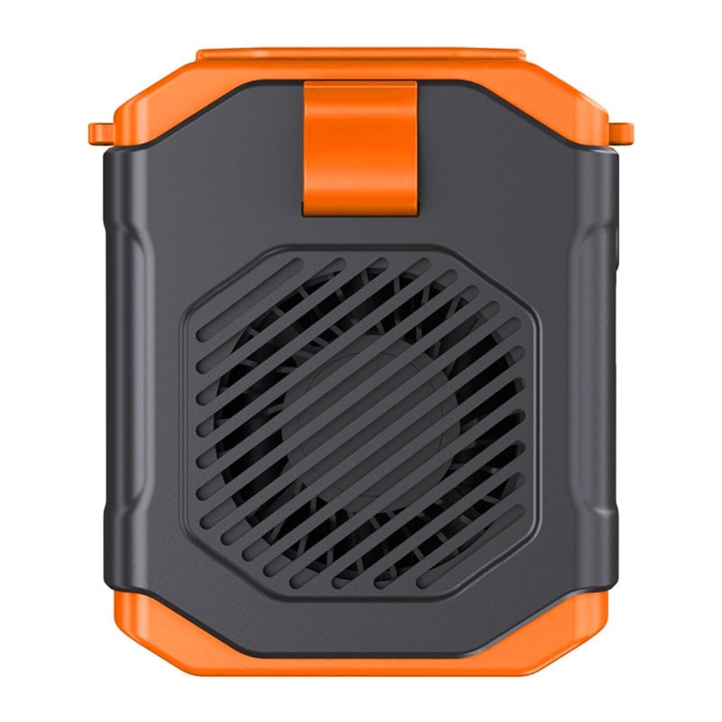 Ventilador recargable de 5 velocidades para un flujo de aire personalizado