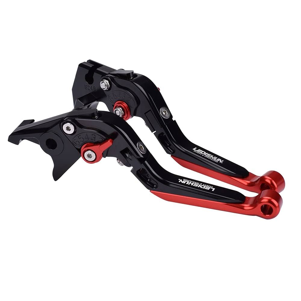 Amazon.co.jp: LEDISHUN バイク用 ブレーキ クラッチ レバー ZX