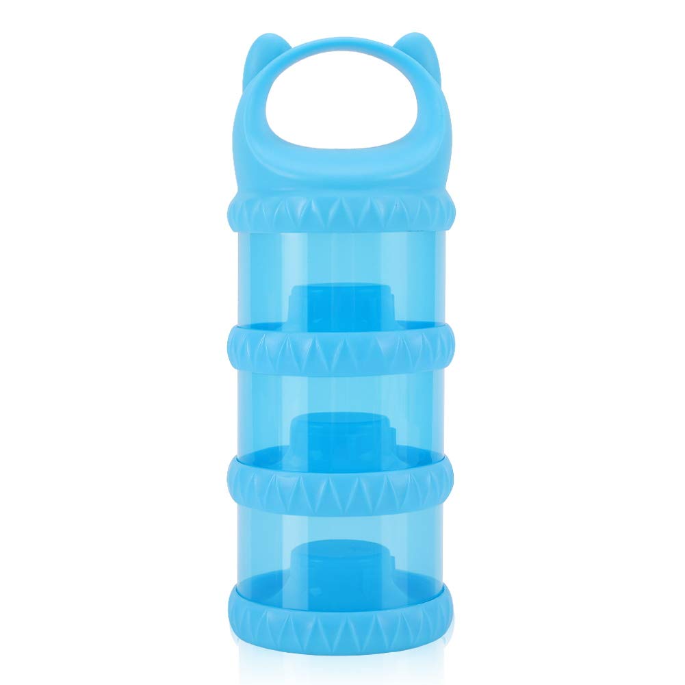 Accmor Formula Dispenser, Portable Milk Powder Container, Stackable Formula Dispenser, Baby Food Storage Container for Travel, BPA Free