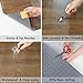 Freshtour Vinyl Flooring Roll, Versatile Removable PET Leather-Like Floor Covering, Waterproof & Durable, Easy Tape Installation, Cost-Effective for Any Room, Nature Oak/ 32.29 Sq.ft (39.3