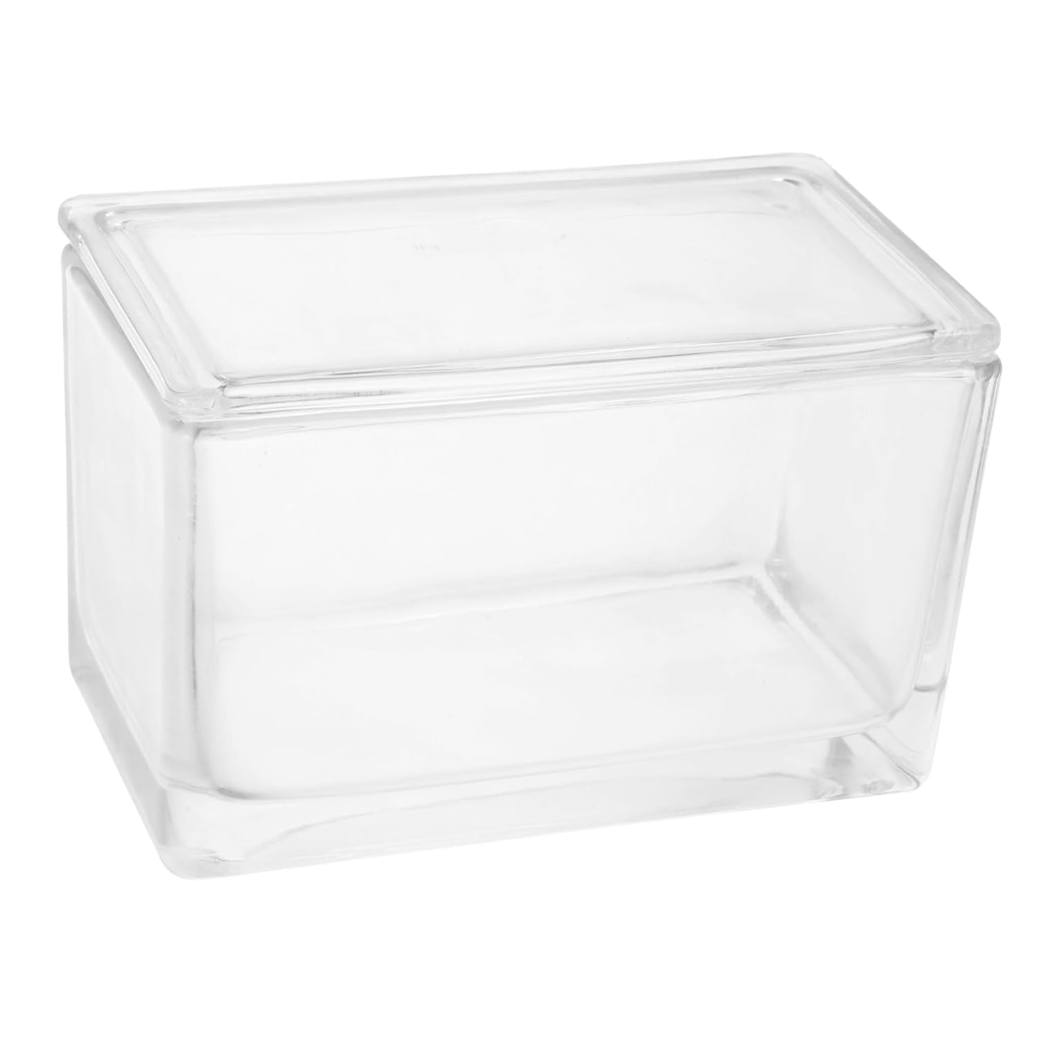 Cabilock Empty High Precision Glass Dyeing Jar for Slides Staining for Laboratory Use for Medical and Research Applications