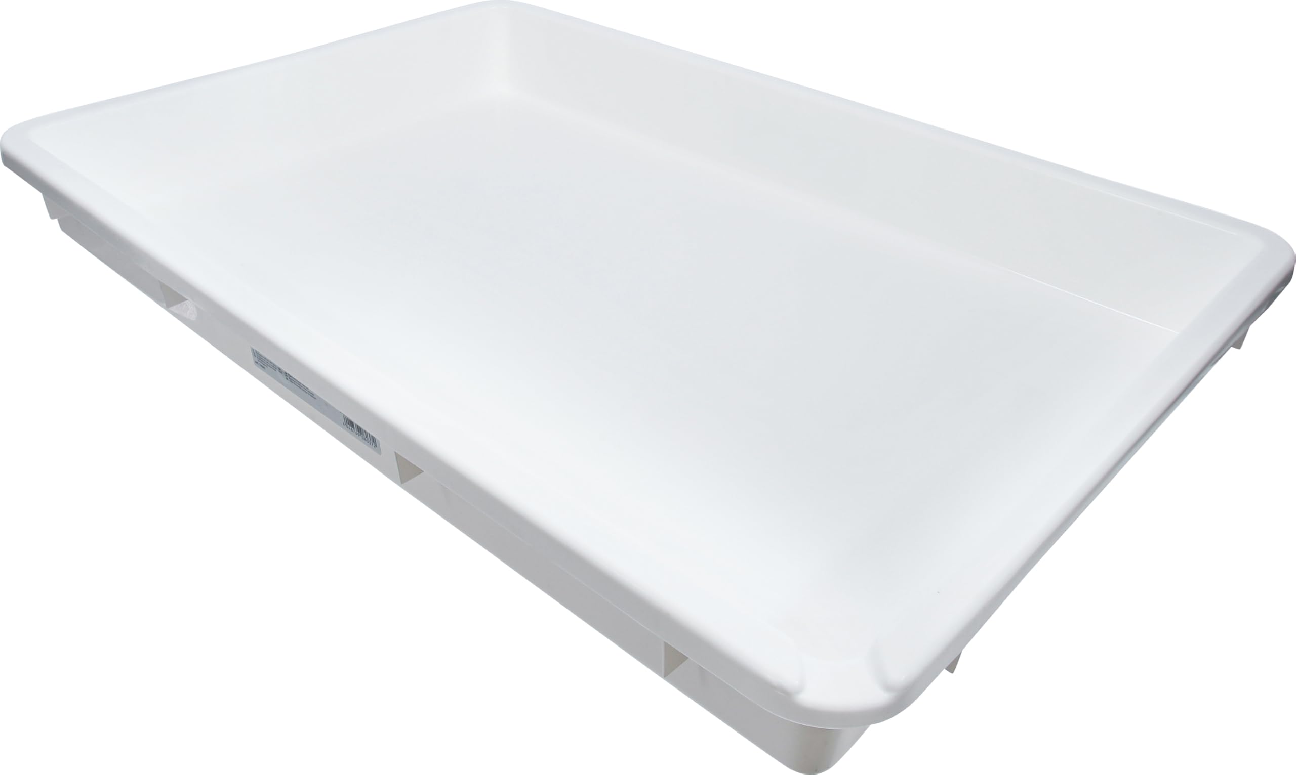 Bandeja multiusos de 50 l blanca BGS 74261 cubeta para recogida de líquidos con boquilla