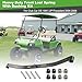 10L0L Golf Cart Heavy Duty Front Leaf Spring Kit with Bushings & Sleeves Compatible with Club Car DS 1981-up & Precedent 2004-2008, OEM# 1012030 1012322 1013867 1015108