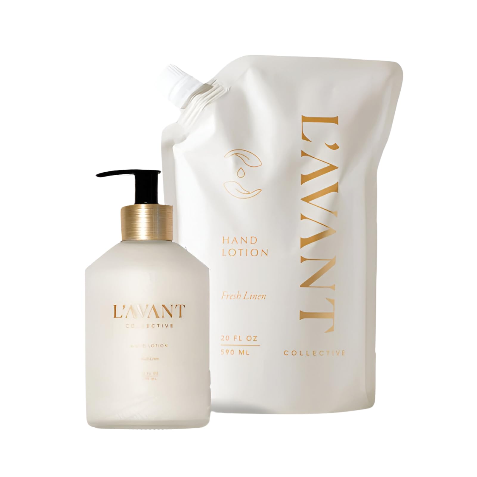 Amazon.com : L'AVANT Collective Luxury Hand Lotion & Refill Fresh