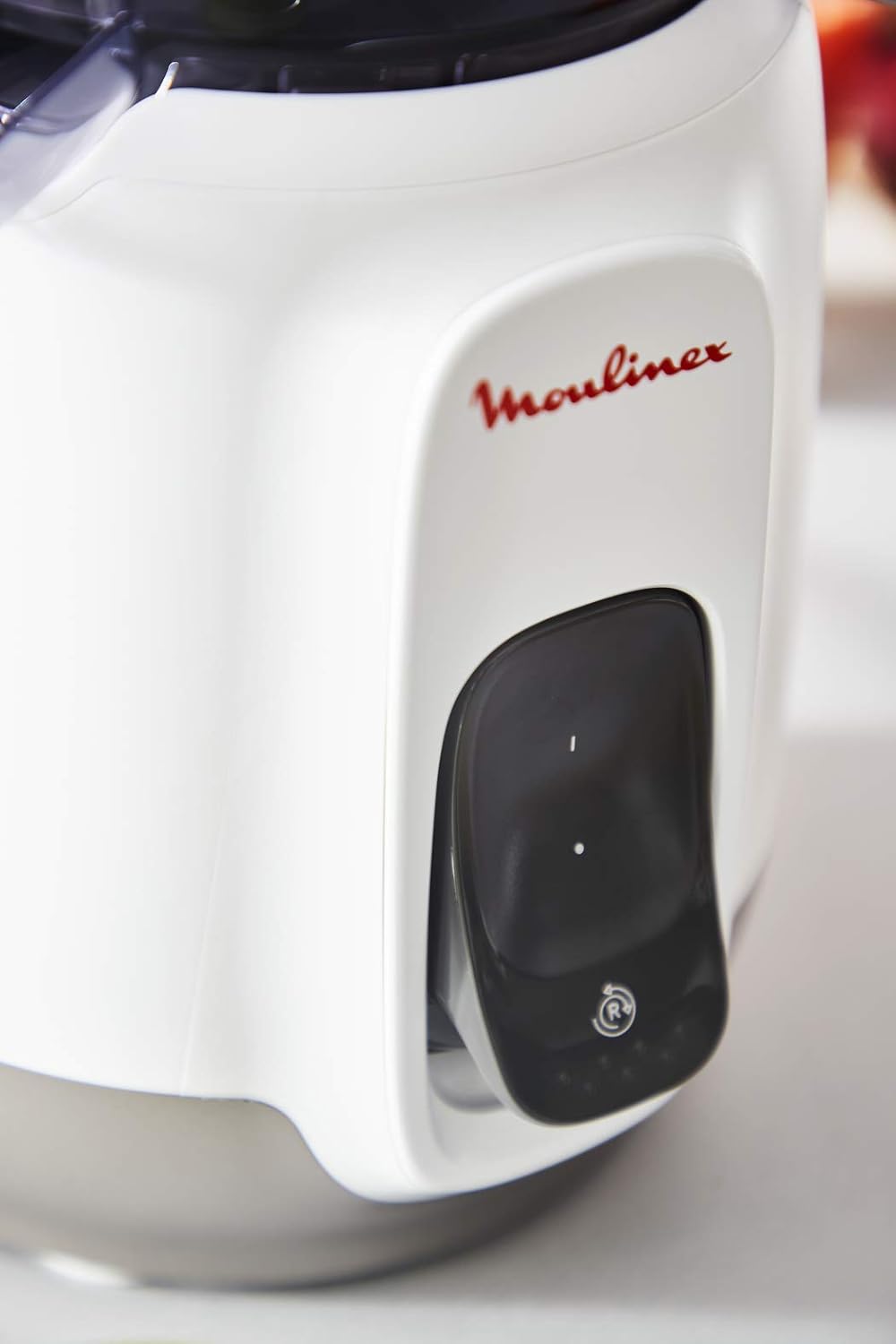 Close-up of the Moulinex Ultra Juice control switch