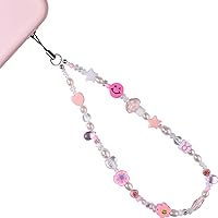 Vista 11 de Abalorio con cuentas para teléfono, correa de muñeca personalizada hecha a mano, llavero para teléfono