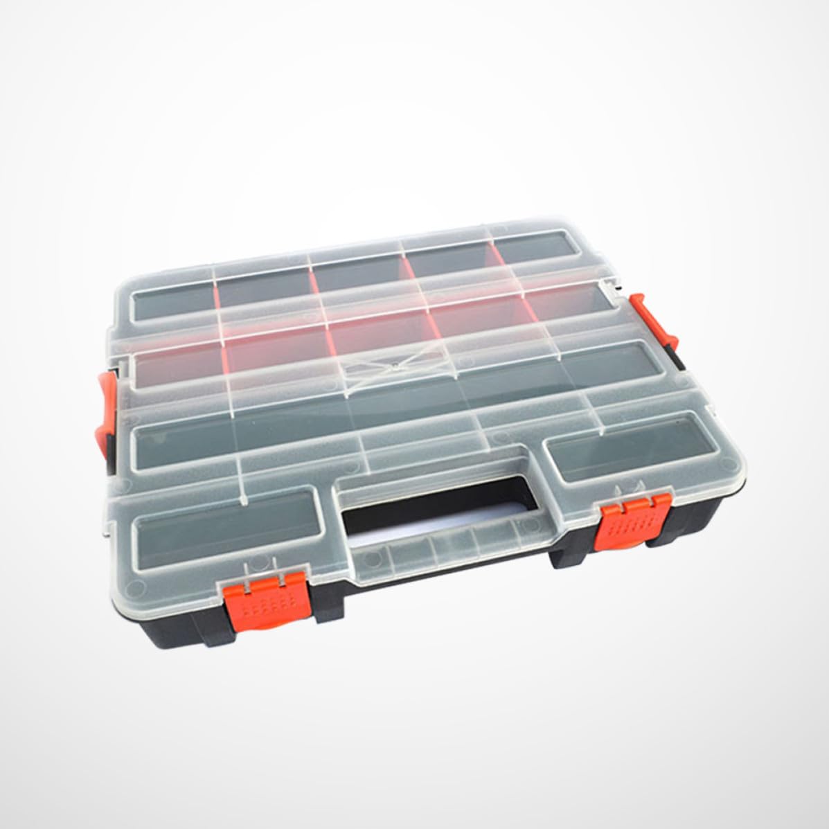 Caja de Componentes de Plástico Pp para Tornillos, Portátil Divisores