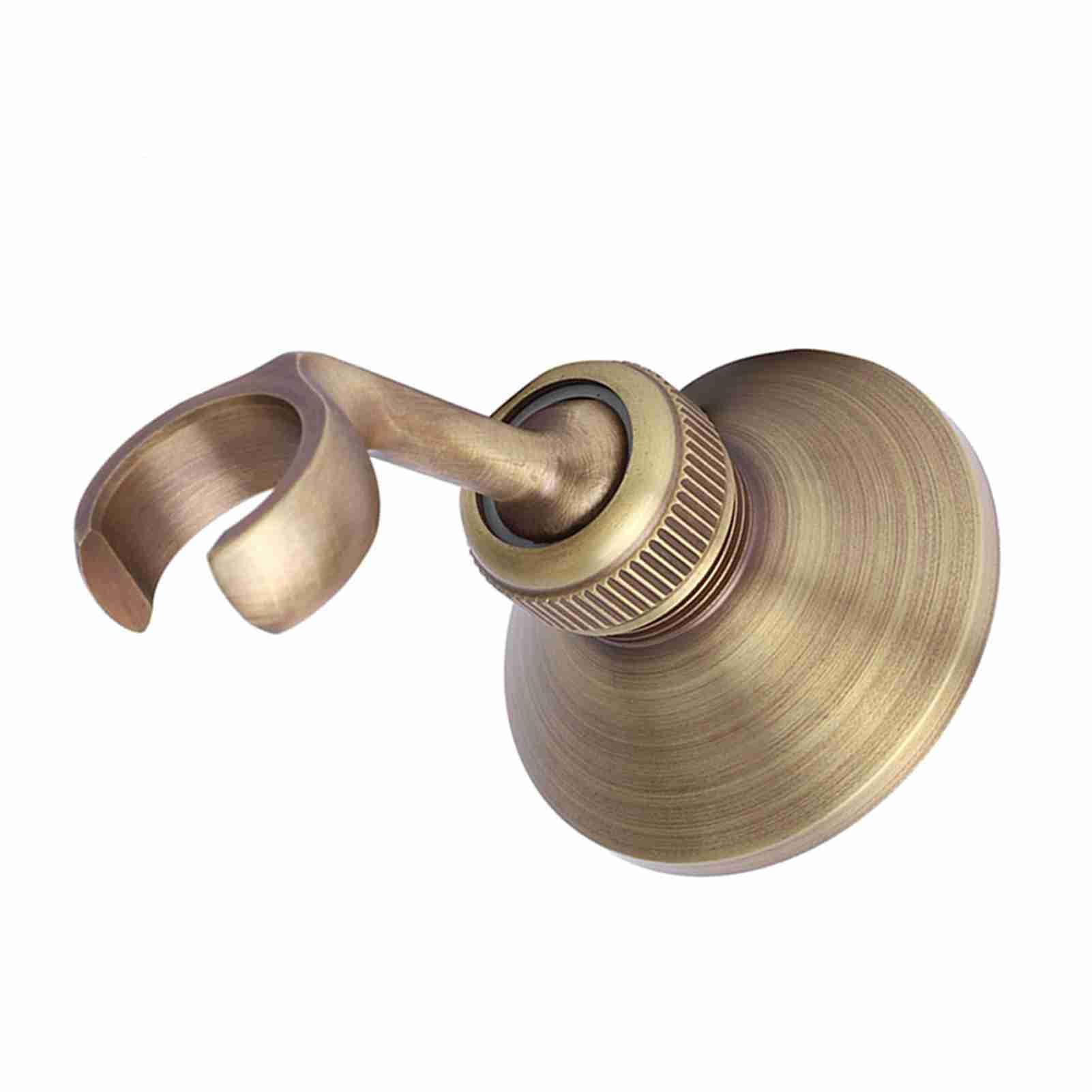 WGFOIP Shower Head Holder, Adjustable Brass Base with Expansion Screws, Bathroom Mounting Bracket for Home Shower Accessories - Image 3