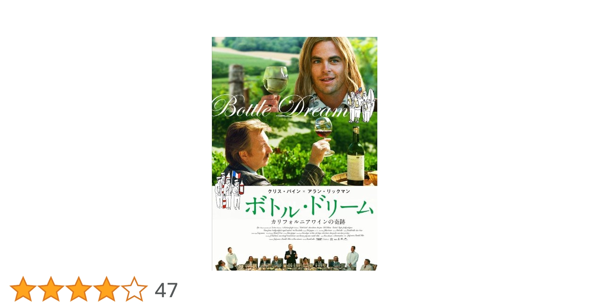 ボトル･ドリーム　カリフォルニアワインの奇跡 [DVD] g6bh9ry Amazon.co.jp: ボトル・ドリーム カリフォルニアワインの奇跡