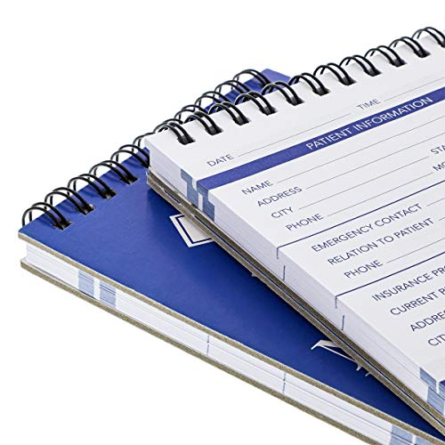 Medical Professional Spiral Notepads (4 x 8 Inches, 12-Pack)