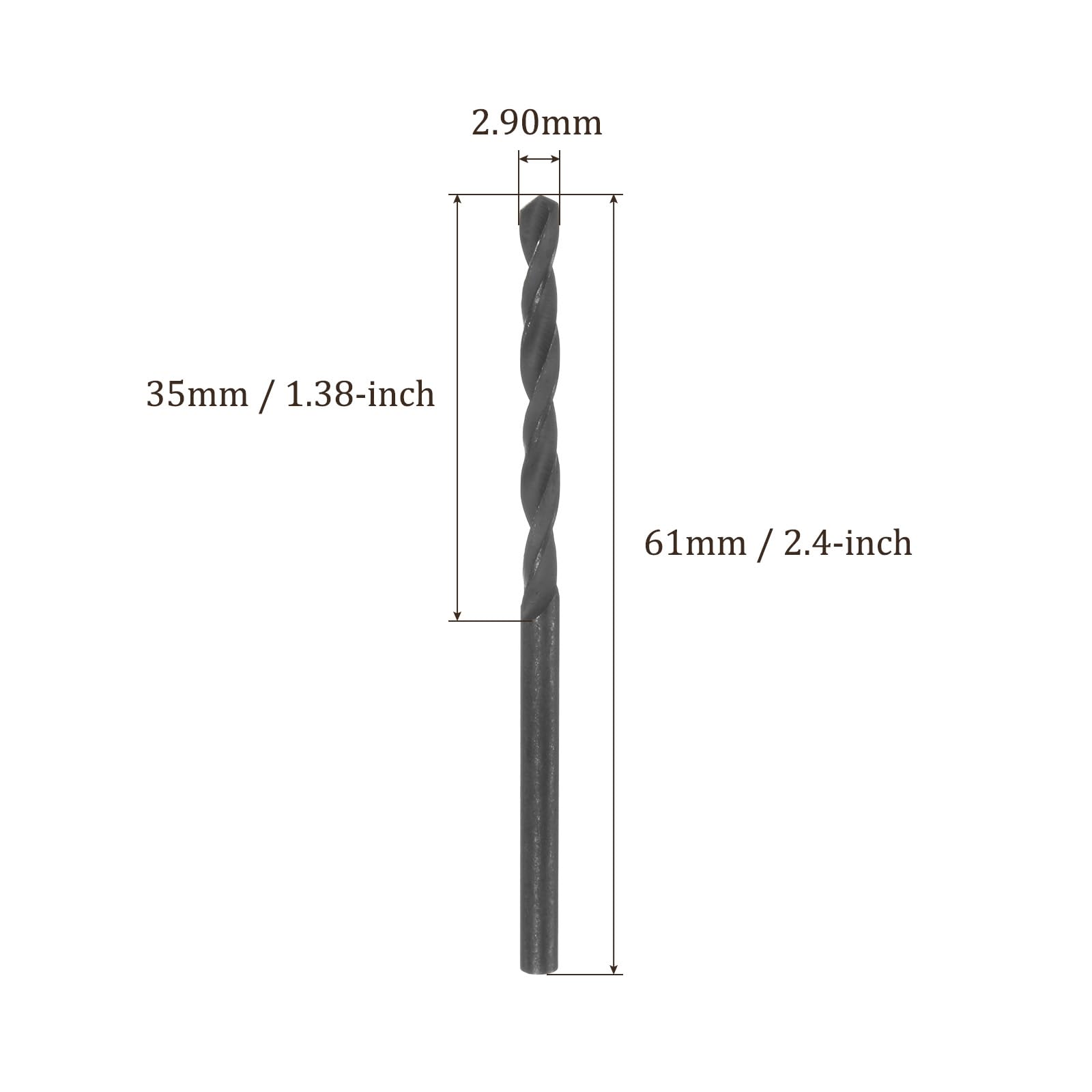 Kozelo 12PCS Twist Drill Bit - Image 3