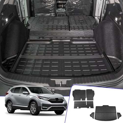 Tapis de coffre pour Honda CRV idéal sorties nature chiens et bagages en TPE