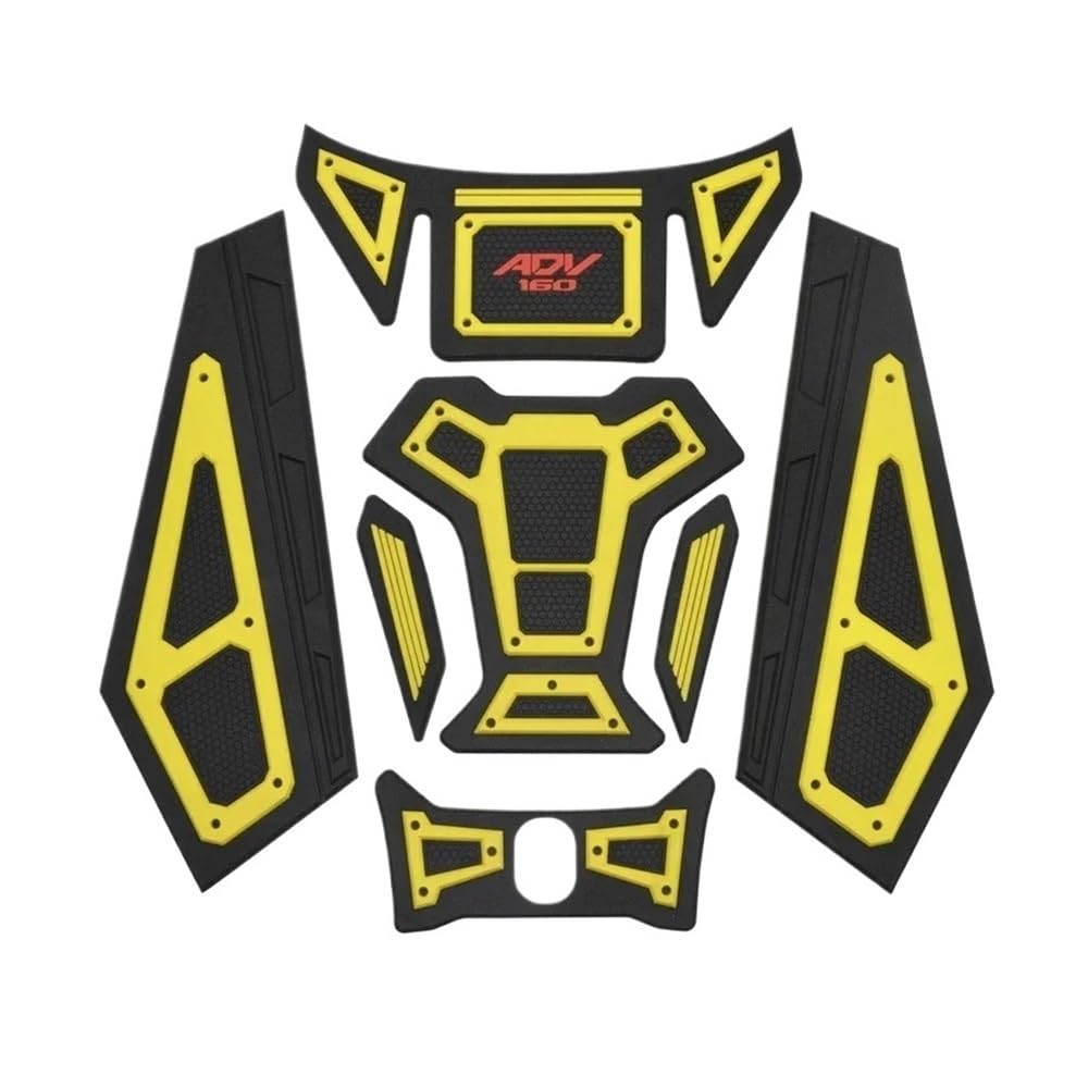 Protections adhésives réservoir moto ADV 160 anti-rayures et grip latéral