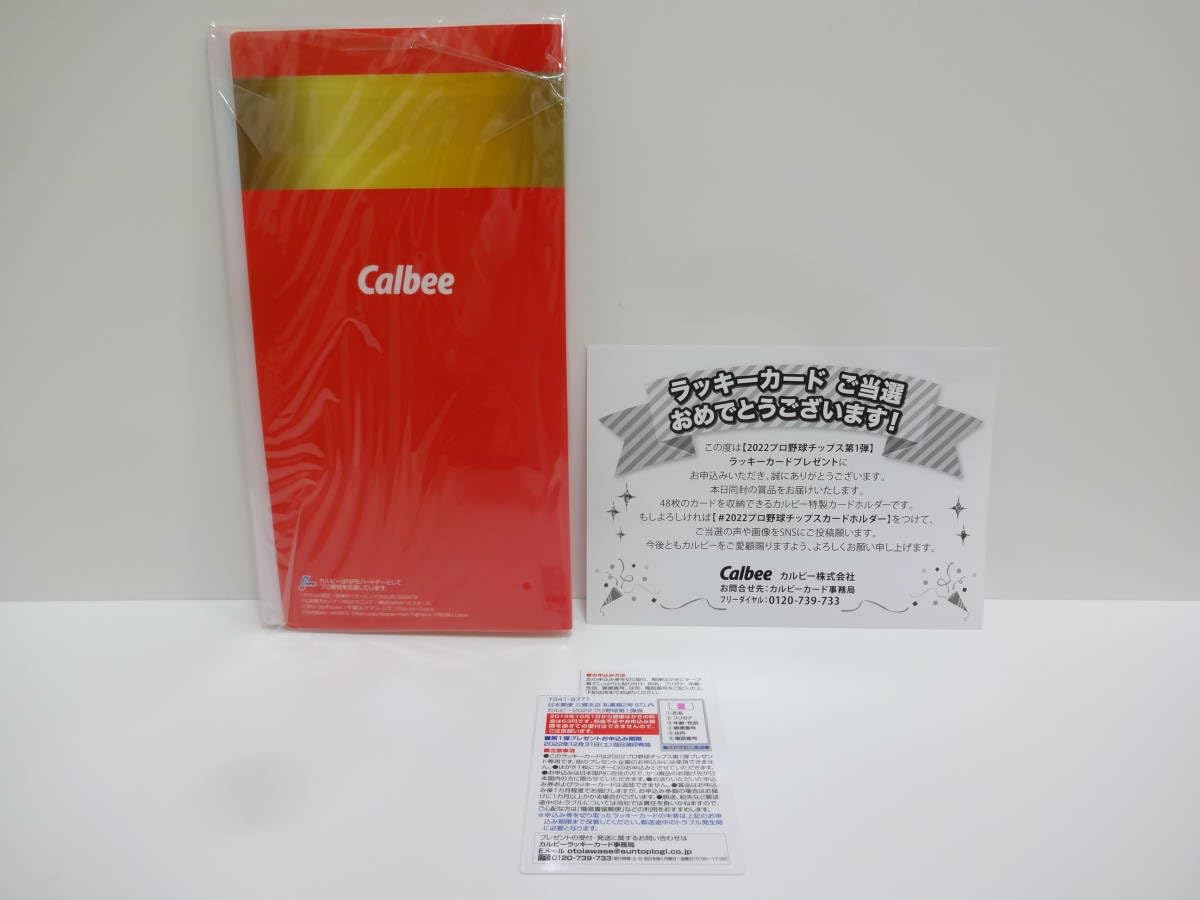 Amazon.co.jp: カルビー 2022 プロ野球チップス カードホルダー