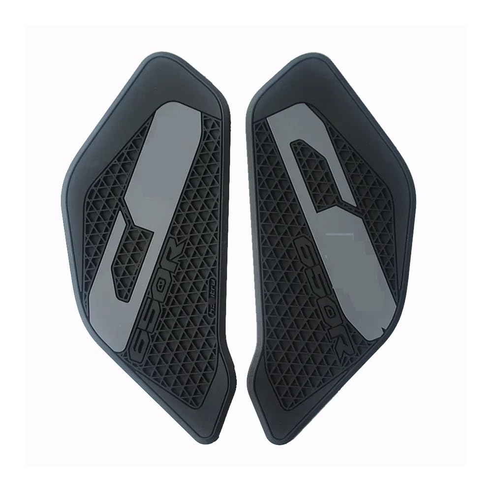 Fgjryedxj Black Motorcycle Fuel Tank Pads For Ho&Nda Cb650r 2019-2024 Motorcycle Stickers Accessorie Side Tank Pad Knee Protection