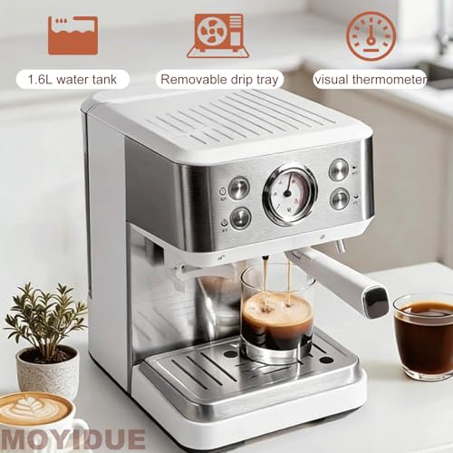Cafetera automática con molinillo y vaporizador 1.6 L miniatura 6