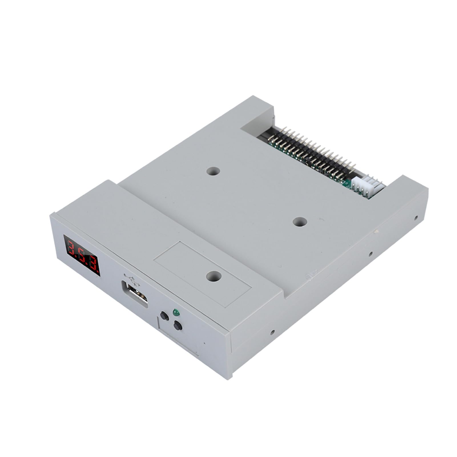 Denash Emulador de Unidad de Disquete, Emulador USB Fácil Instalación, Seguridad de 1,44 MB para Equipos de Control Industrial
