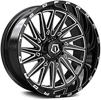 TIS 547BM 22x12 -44 Black Milled