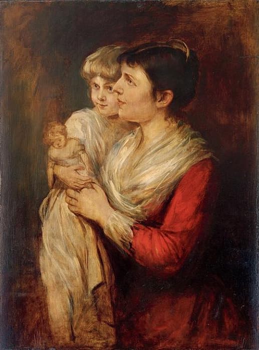 Tableau Clementine Von Schön-renz Von Lenbach pour decoration salon chic 60x90