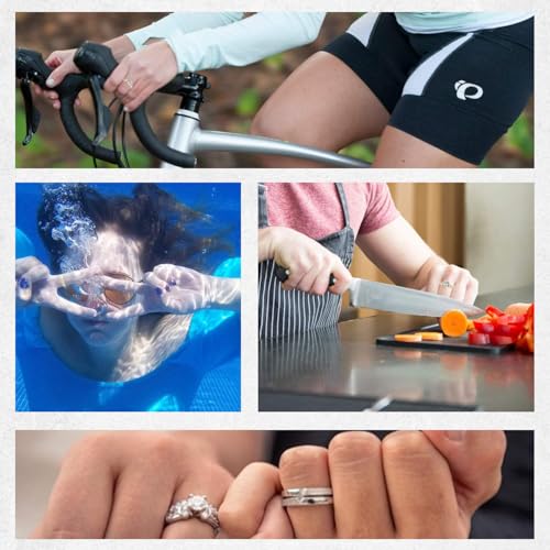 chrome cherry ringo invisible ring size adjuster for loose rings with 6 sizes clear ring band sizer guard