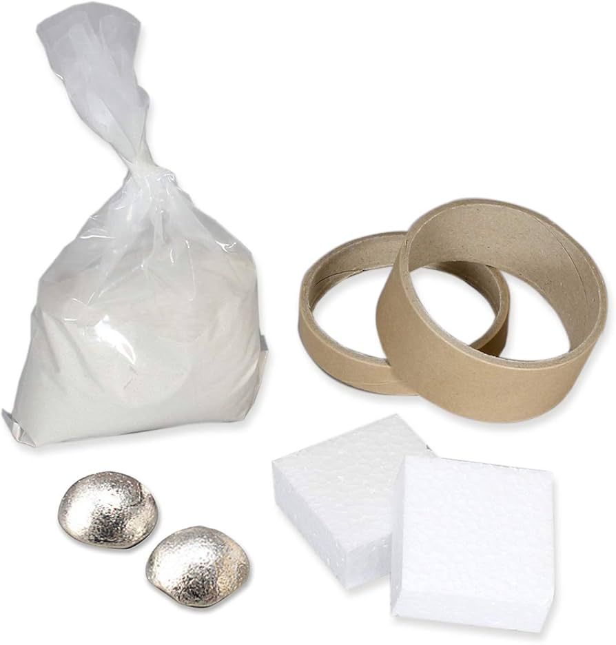 Amazon | 彫金キット サンド鋳型メタル ピューター・インゴット