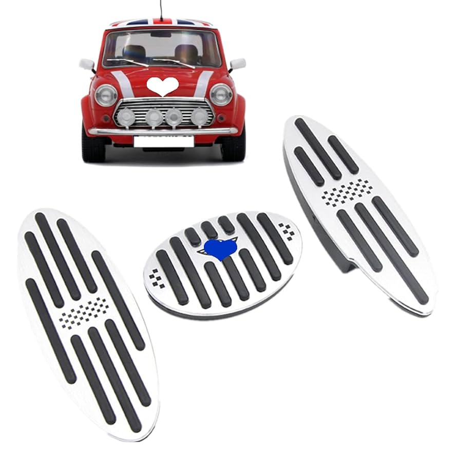 ローバーミニAT車　アクセル&ブレーキペダルセット Amazon.co.jp: ローバーミニ用 AT用 アルミブレーキペダル