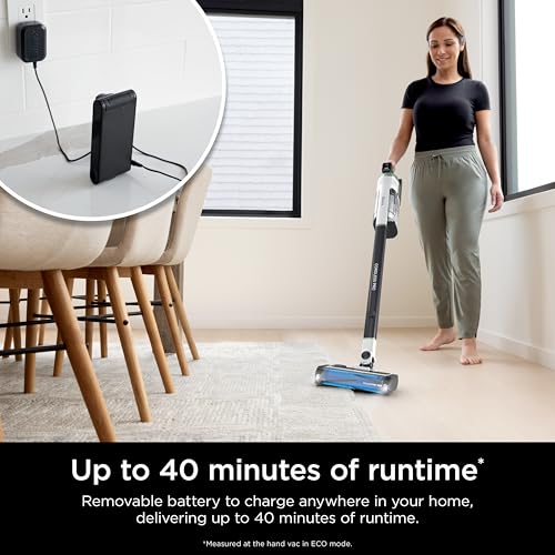 Shark Cordless Pro Vacuum with Clean Sense IQ and Odor Neutralizer, PowerFins Plus Brushroll, Includes Duster Crevice Tool, Up to 40 Minute Runtime, Without MultiFLEX, IZ562H by Shark - Image 5