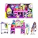 Barbie Extra Set de juego para muñecas, con luces y sonidos y accesorios de moda de juguete, regalo para niñas y niños +3 años (Mattel GYJ70)