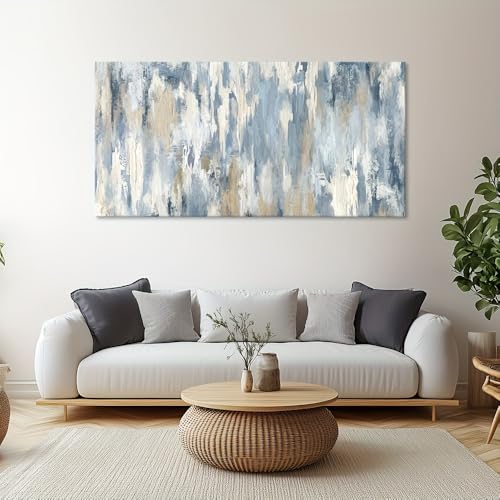 Tableau abstrait moderne decoration murale grand format salon maison - 2