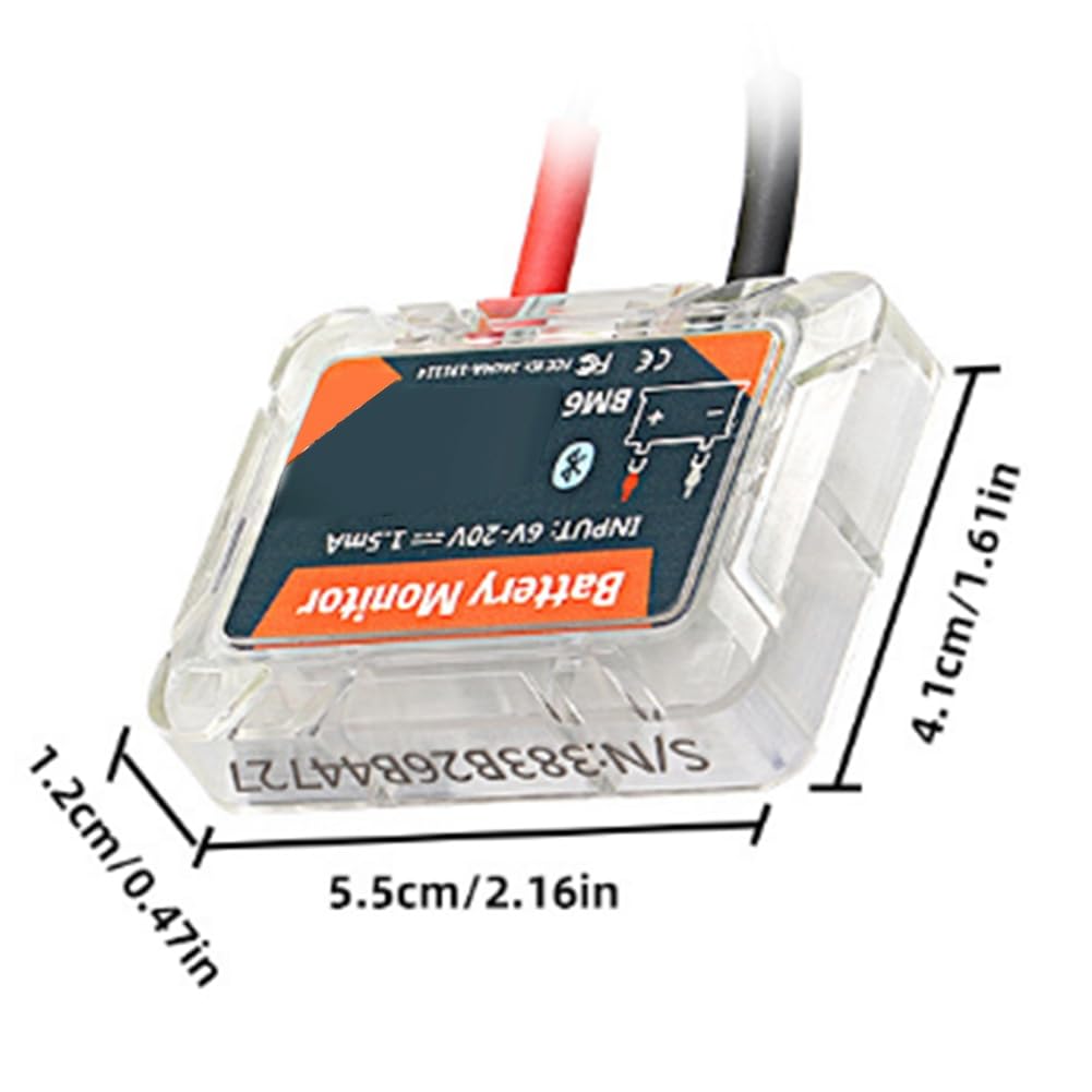 BM6 12 V Bluetooth Car Battery Tester Monitor Automotive Testing Battery Level Detektor
