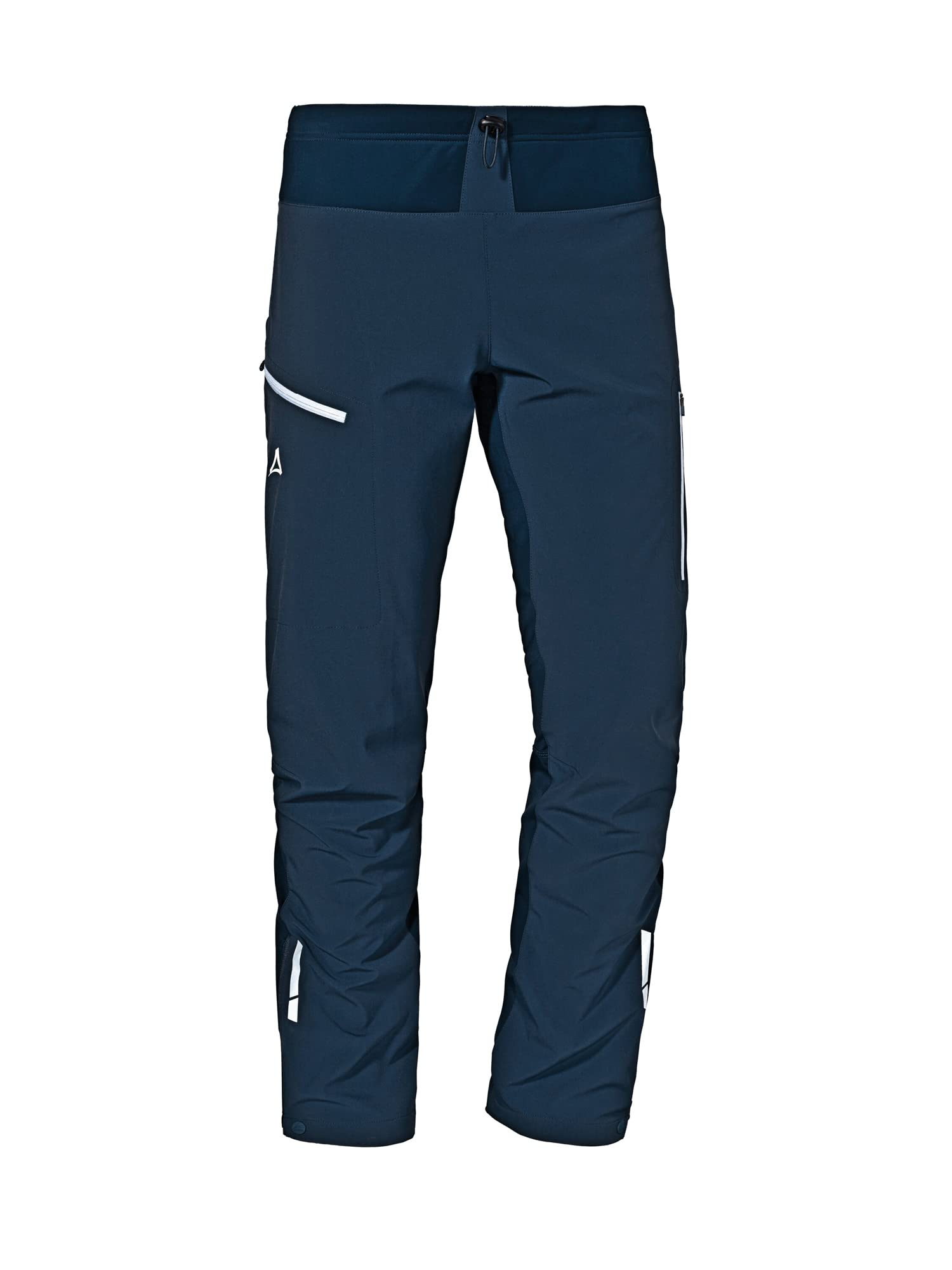 Schöffel Herren Softshell Pants Rinnen M, Wind- und Wasserabweisende Winter Wanderhose mit Body Mapping Technologie, atmungsaktive Multi-Sporthose für Outdoor und Bergsport