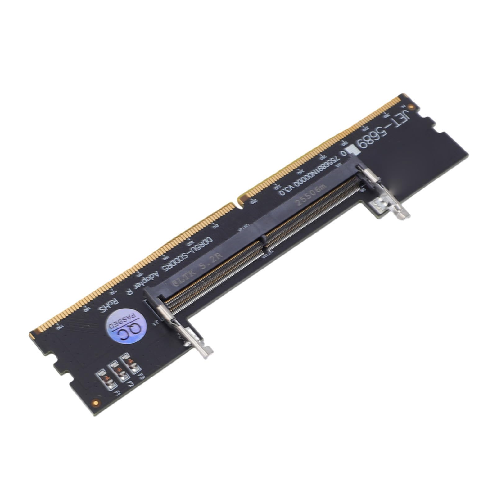 Karta Adaptera DDR5 U DIMM na SO DDR5 RVS, Konwerter Pamięci do Laptopa na Komputer Stacjonarny, z Solidnym Materiałem PCB, do Naprawy i Konserwacji Komputerów