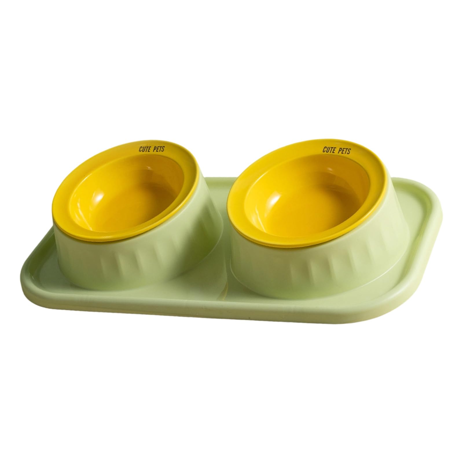 Cuenco de cerámica para mascotas, comedero de agua para gatos y perros, cuenco de comida de gran capacidad, estilo simple, suministro de agua de cerámica