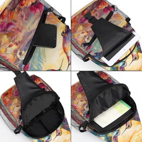 Bolso cruzado unisex para viaje y senderismo miniatura 5