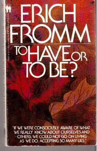 To Have or to Be 0553274856 Book Cover