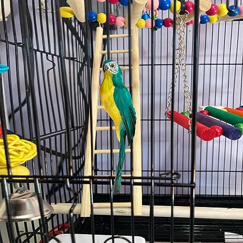 Lwingflyer N-NPT-3PCS Natural Wooden Bird Ladder Birdie Basics Perch thumb #5