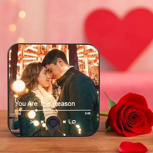 Wanapix | Imán Musical Personalizado | Imanes para Nevera Reproductor de música/Canciones | Regalo para Parejas | 100% Personalizado | Ya disponible en tu tienda friki favorita! En mundofriki.es!