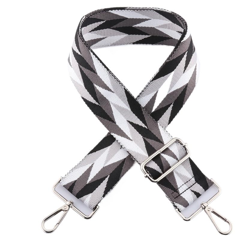 Taschenkette Bunte Schultertaschengurte 135cm Taschenzubehör Damentaschen Ersatz-Schultergurt for Tasche Taschengurt for Crossbody Kette FüR Tasche(A11,Silver Metal)
