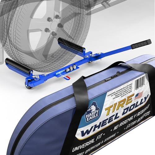 Harpy Eagle Tire Dolly - Foldable Adjustable Width up to