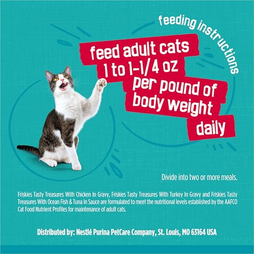 Friskies Purina Tasty Treasures Cat Food, Prime Filets Variety, (12) 5.5 oz - image 9