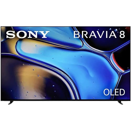 Sony - 55" Class BRAVIA 8 OLED 4K UHD Smart Google TV - K55XR80C