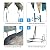 Oritty Crane Statues for Garden Decor, Metal Yard Art Heron Garden Statues, Standing Garden Sculptures & Statues for Yard Decorations Outdoor, 38-42 Inch Set of 2, Copper