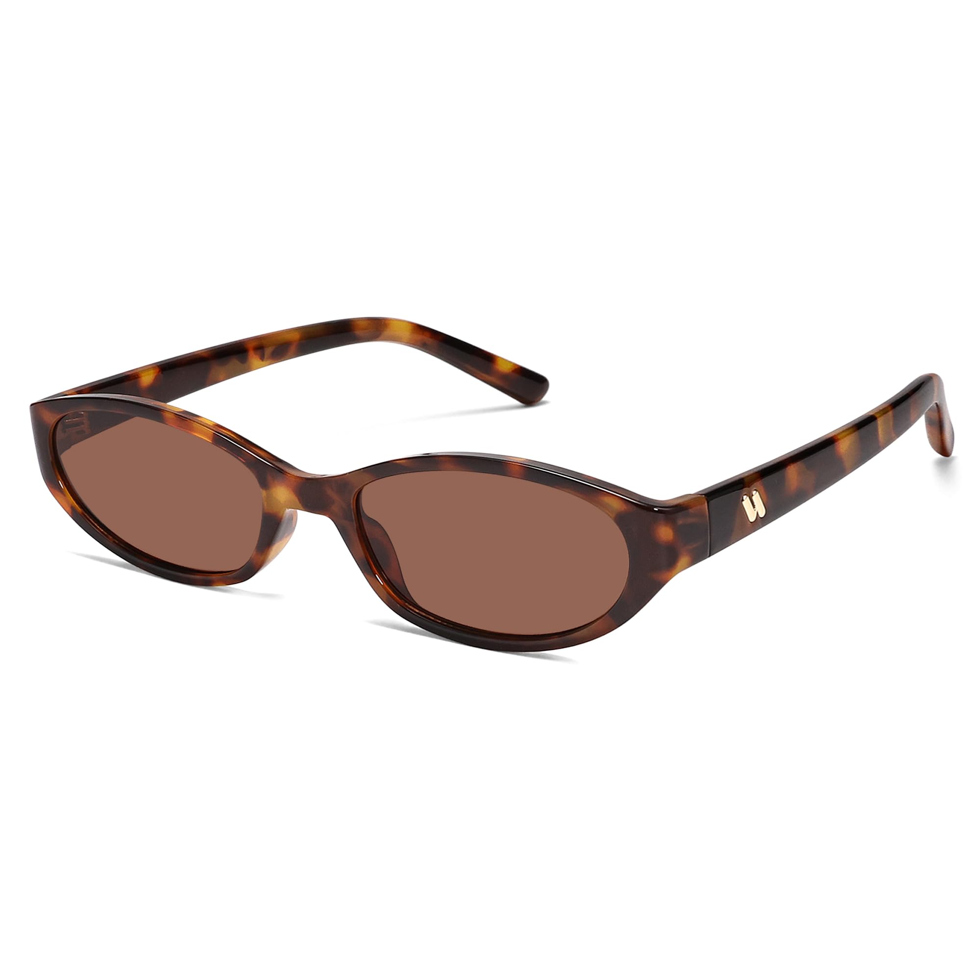 Retro Oval Sunglasses Womens Mens Y2k Trendy Cateye Shades AR82299